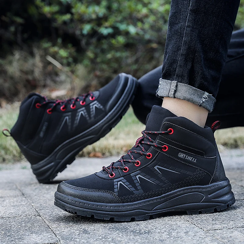 Extreme Men's Hiking Shoes Outdoor Trail Hiking Sneakers Men's Non-Slip Camping Hiking Shoes Men's Hiking Shoes