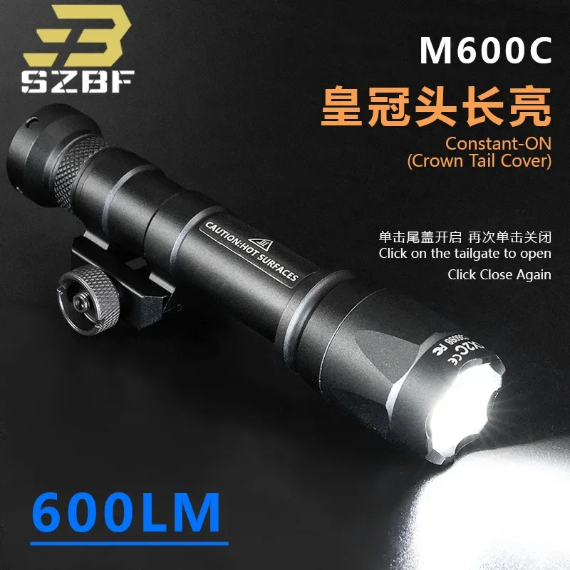 SF M300C M600C Тактический фонарик для страйкбола постоянное/мгновенное охотничье
