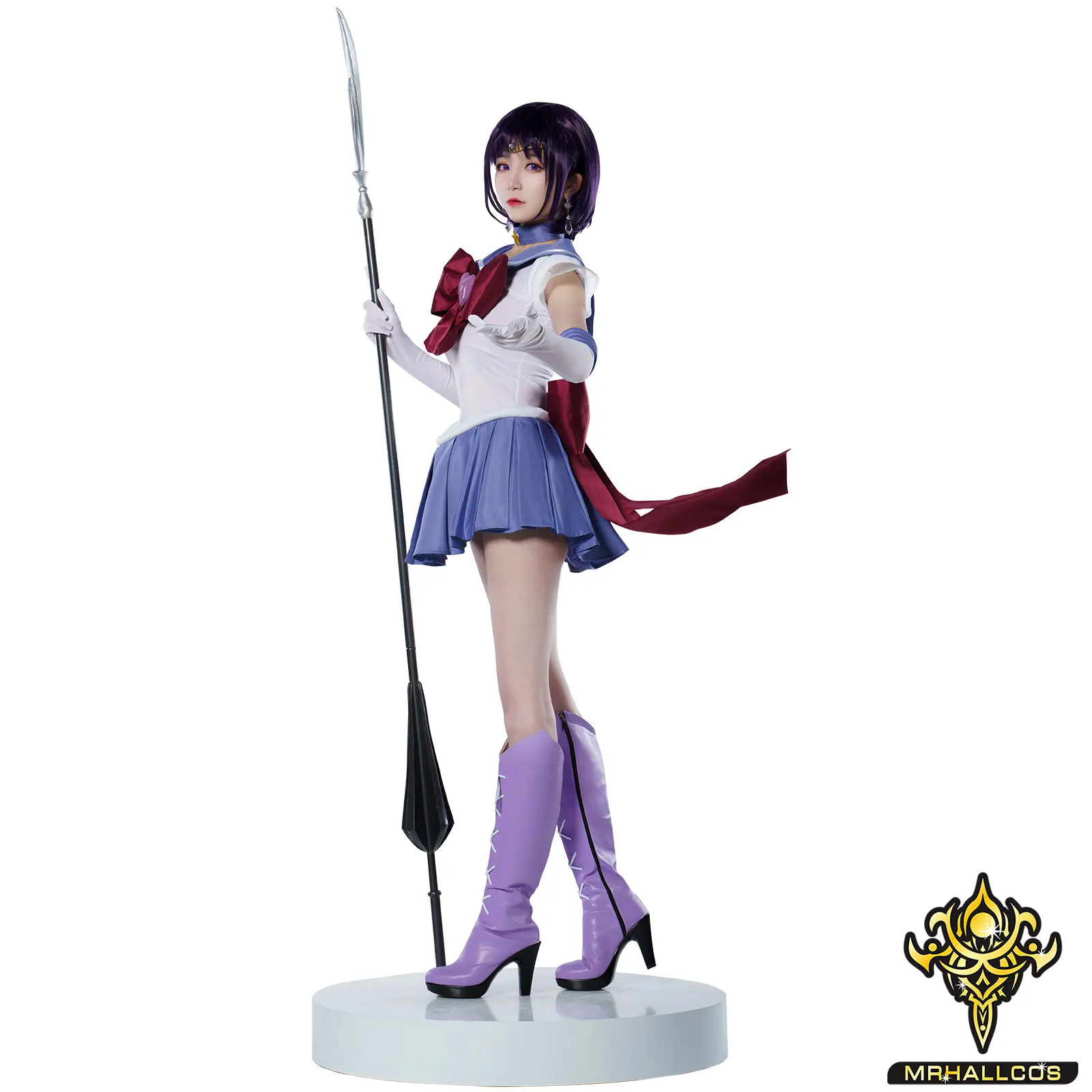 Аниме Косплей MRHALLCOS Сейлор Мун Сатурн Хотару Томоэ супер платье наряды костюм