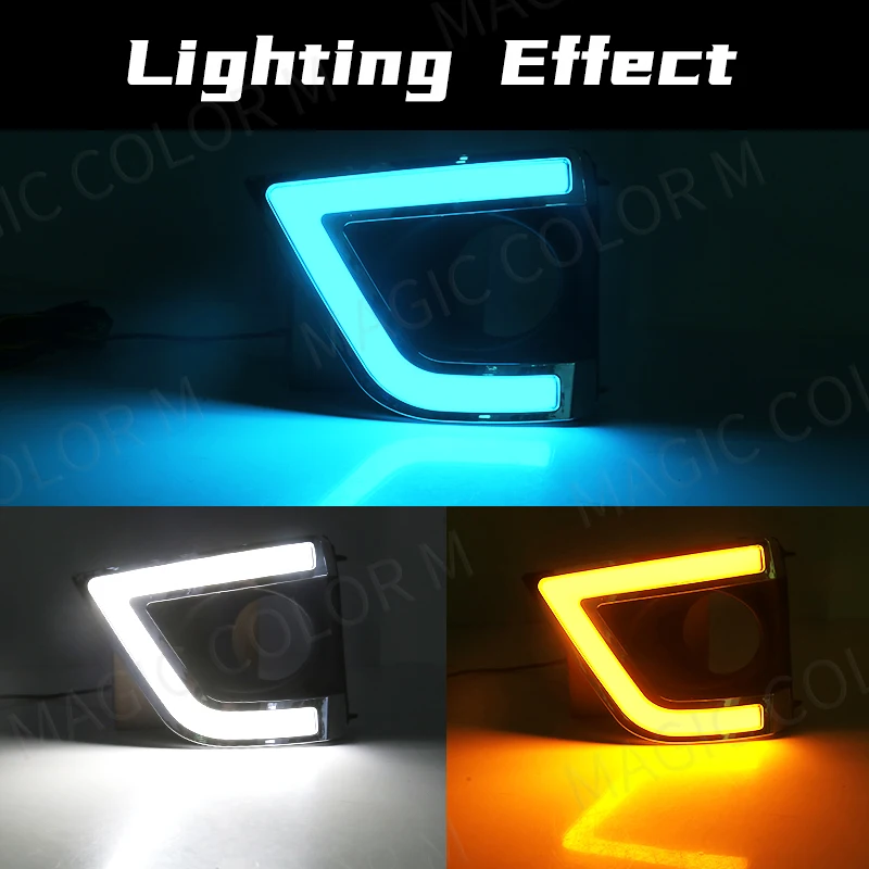 Дневные ходовые огни для Toyota Corolla Altis светодиодные противотуманные фары DRL 2014 2015