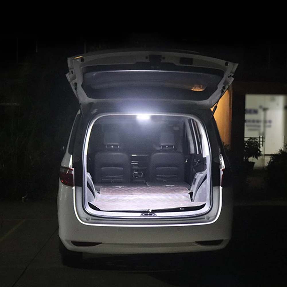 

2PCS Car LED Interior Lights 48LED 12V-85V LED Car Lighting Dome Lights with Switch Roof Ceiling Reading Light for Car Truck