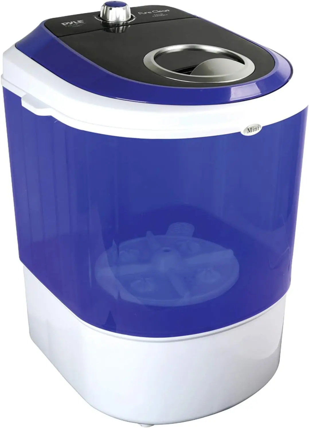 

Version Portable Washer - Top Loader Portable Laundry, Mini Washing Machine, Quiet Washer, Rotary Controller, 110V - For Compact