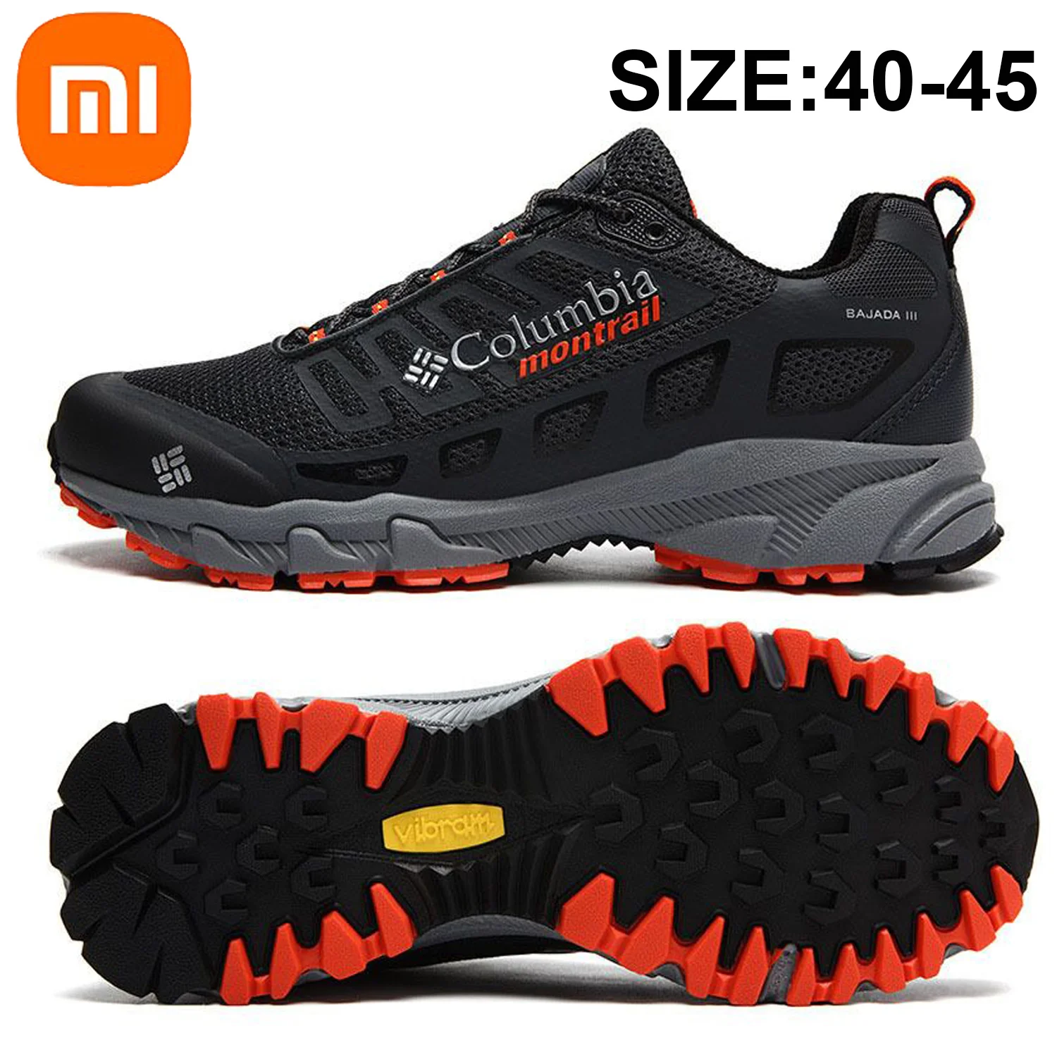 Xiaomi SALUDAS Hiking Shoes Men Non-slip Outdoor Sneakers Wear-resistant Breathable Running Shoes Lightweight Walking Sneakers