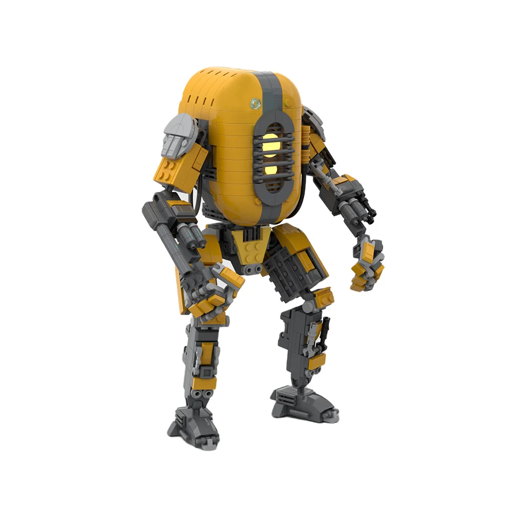 

MOC Space Wars Haxion Brood Bountyed-Hunter Robot Building Blocks Kit Mecha Bricks Assemble Toys For Children Birthday Kid Gifts