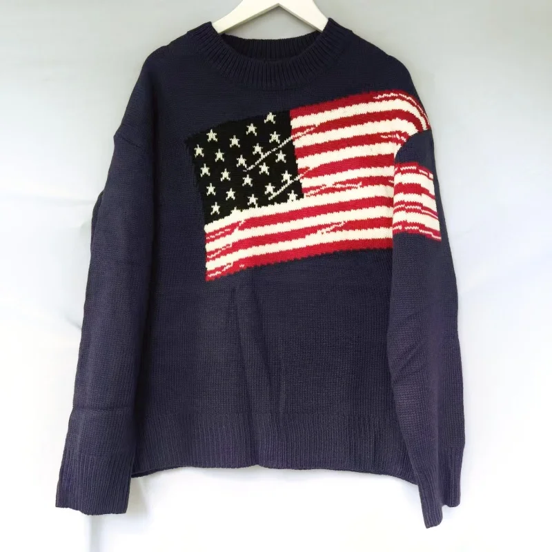 Осенне-зимний вязаный женский пуловер Ralphs