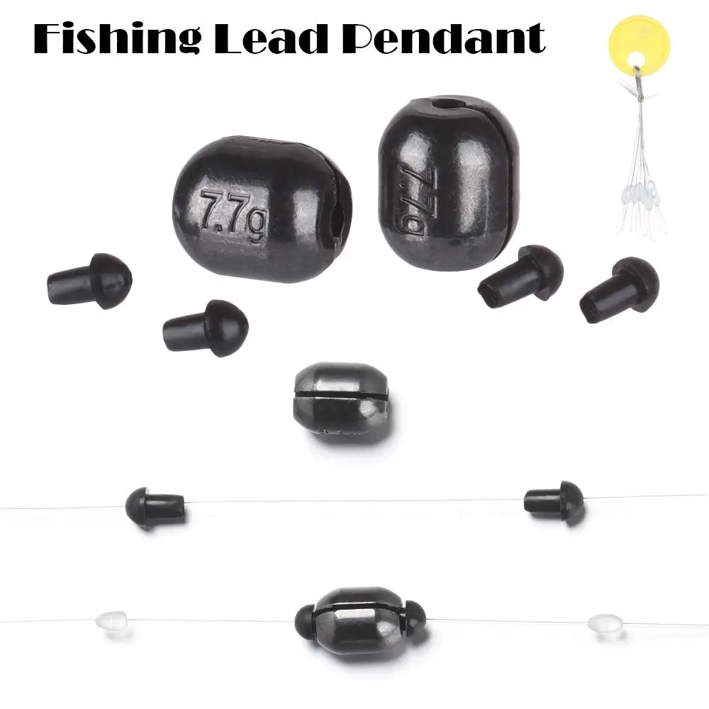 

5PCS/Set 31-77g Lead Sinke Fishing Gear Weights 3-116g Multiple Choice Tongxin Flat Pendant Fishing Tools Outdoor Freshwater