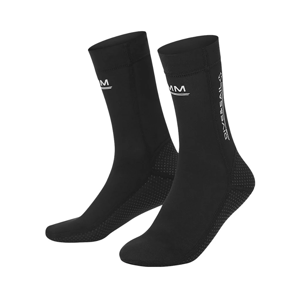 

DIVE SAIL 3MM Diving Socks Swimming Cold-proof Four-way Elasticity Men Women Wetsuit Shoes for Surfing Swimming
