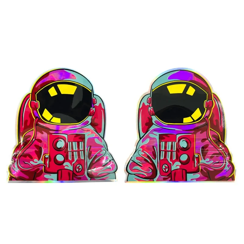 

New EMPTY Cartoon Shape Mylar Plastic Bag 3.5g Zipper Package Smell Proof Sealed Pounch Edibles EIGHTH ALCOOK Gift Laser Package