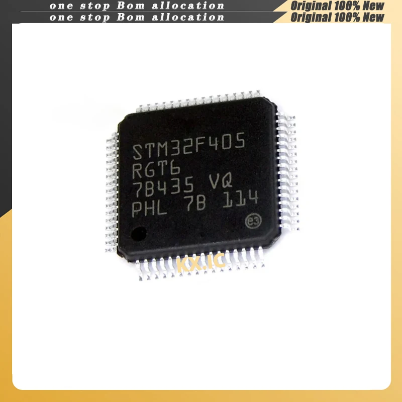 

5PCS/LOT 100% New Original STM32F405RGT6 STM32F40 TM32F405RGT6 LQFP-64