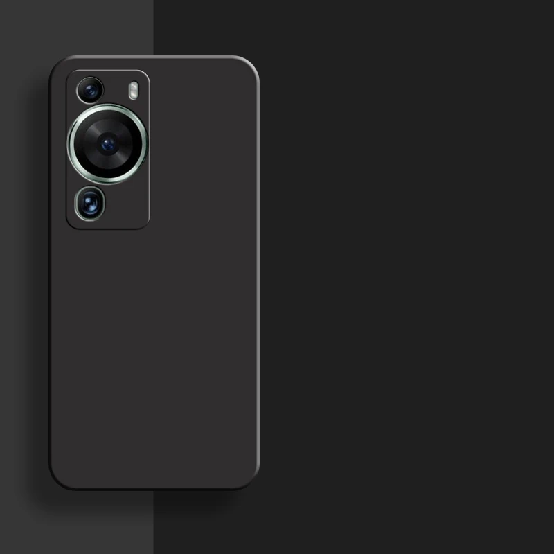 For Huawei P60 Pro Case 6.67 Inch Original Liquid Silicone Rubber Shockproof Bumper Huawei P60 Art P60 Pro Cover For P60 Pro 4G