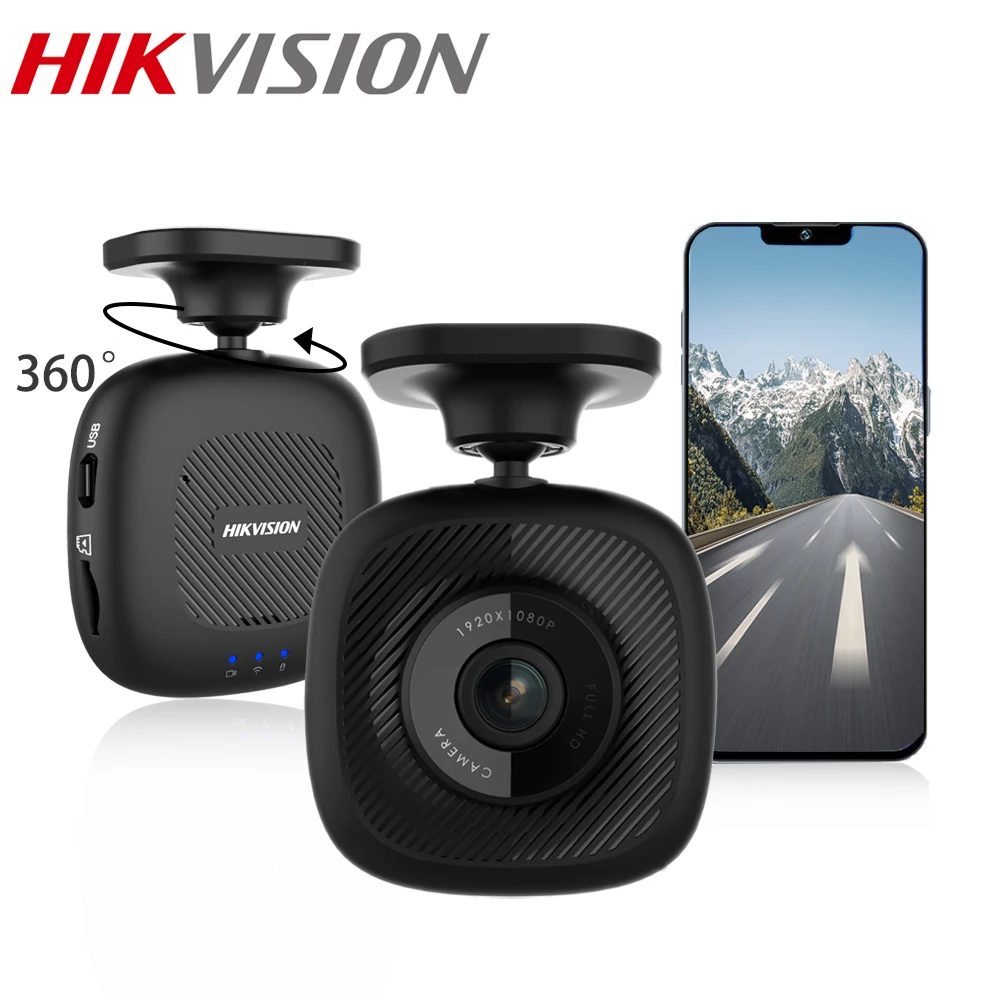 

Видеорегистратор Hikvision B1, 1080P, Wi-Fi, ночное видение