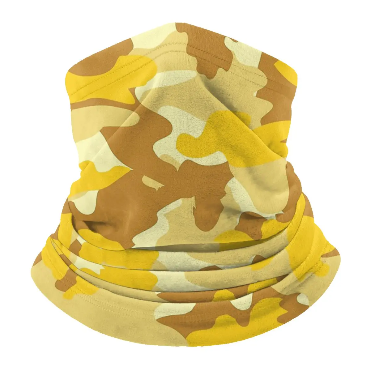 

Yellow Poster Multifunctional Scarves Scarf Camouflage Army Color UV Protection Neck Warmer Outdoor Sports Cycling