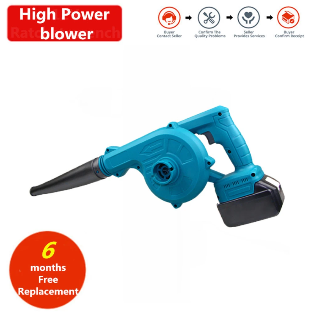 

High Power Cordless Blower Vacuum Clean Air Blower for Dust Blowing Dust Computer Collector Hand Operat Power Tool