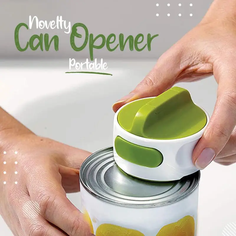 

1PC Can Opener Multifunction Injury Proof Compact Design Durable Jar Bottle Opener Kitchen Gadgets Drink Accessories