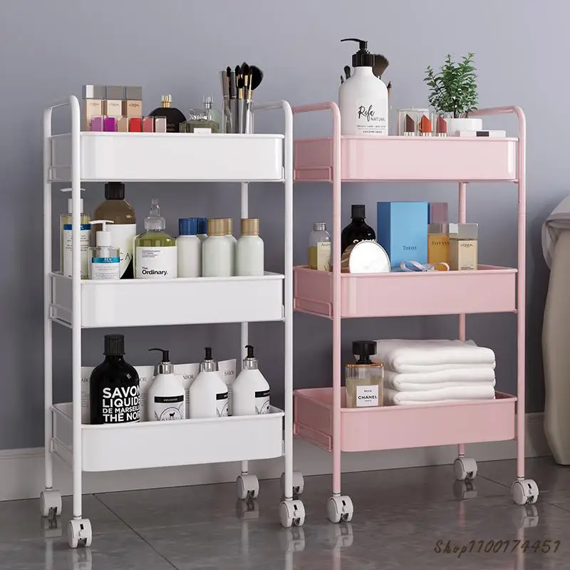 Тележка для салона красоты специальная тележка трехэтажная парикмахерских и