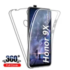 Чехол из поликарбоната и силикона для Huawei Y9S, Y6S, Y5P, Y6P, Y7P, Y8P, Y9, Y6 Prime, Y5 360, двойной противоударный чехол для Honor 9X, 9C, 8A, 9S, 2019