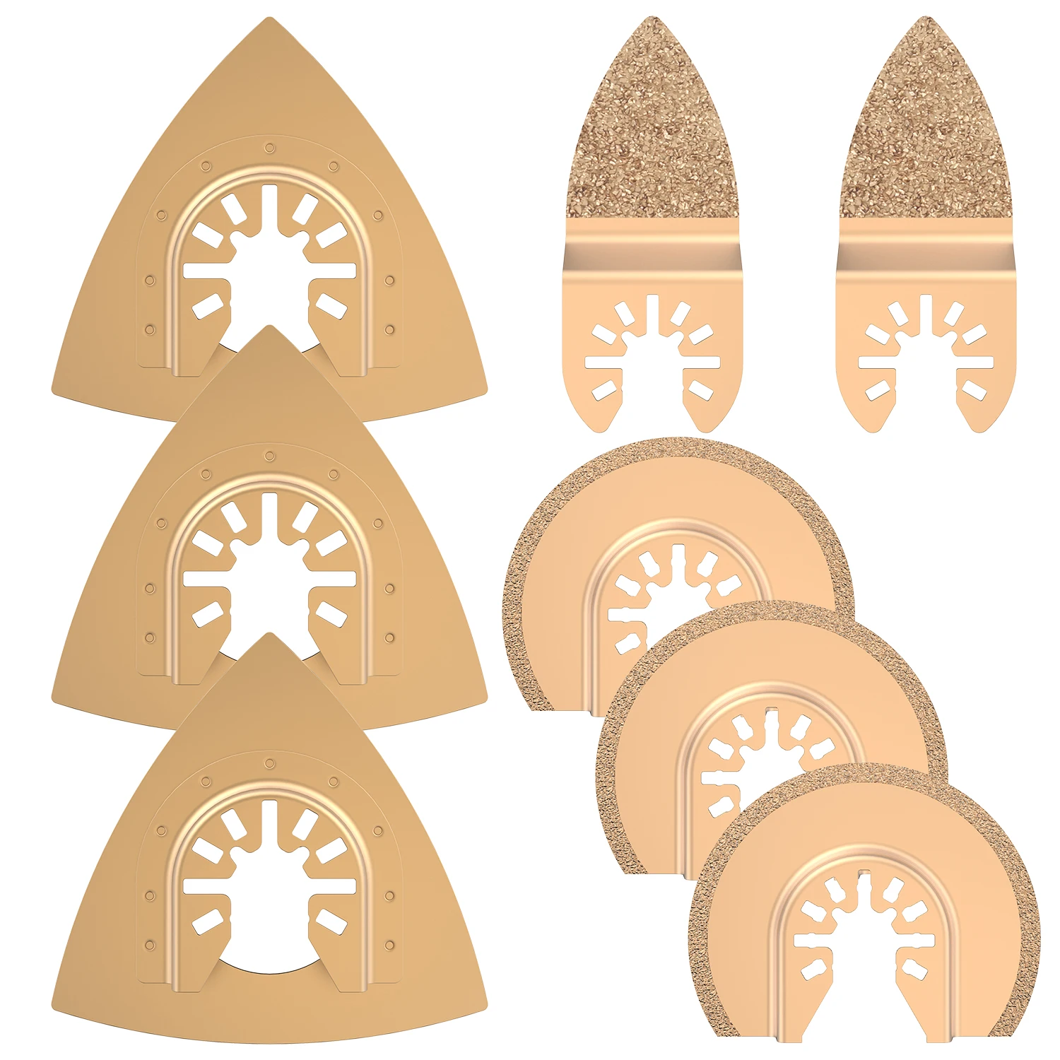 

Toorise Многофункциональный Осциллирующий Инструмент - набор пильных лезвий из твердого сплава 8/6/5 шт.