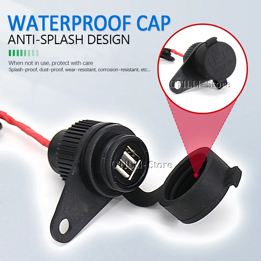 Для BMW R1200GS LC adventure F900 XR K1600GT GTL S1000XR R nineT R9T K 1300 GT / S Новые мотоциклетные запчасти USB