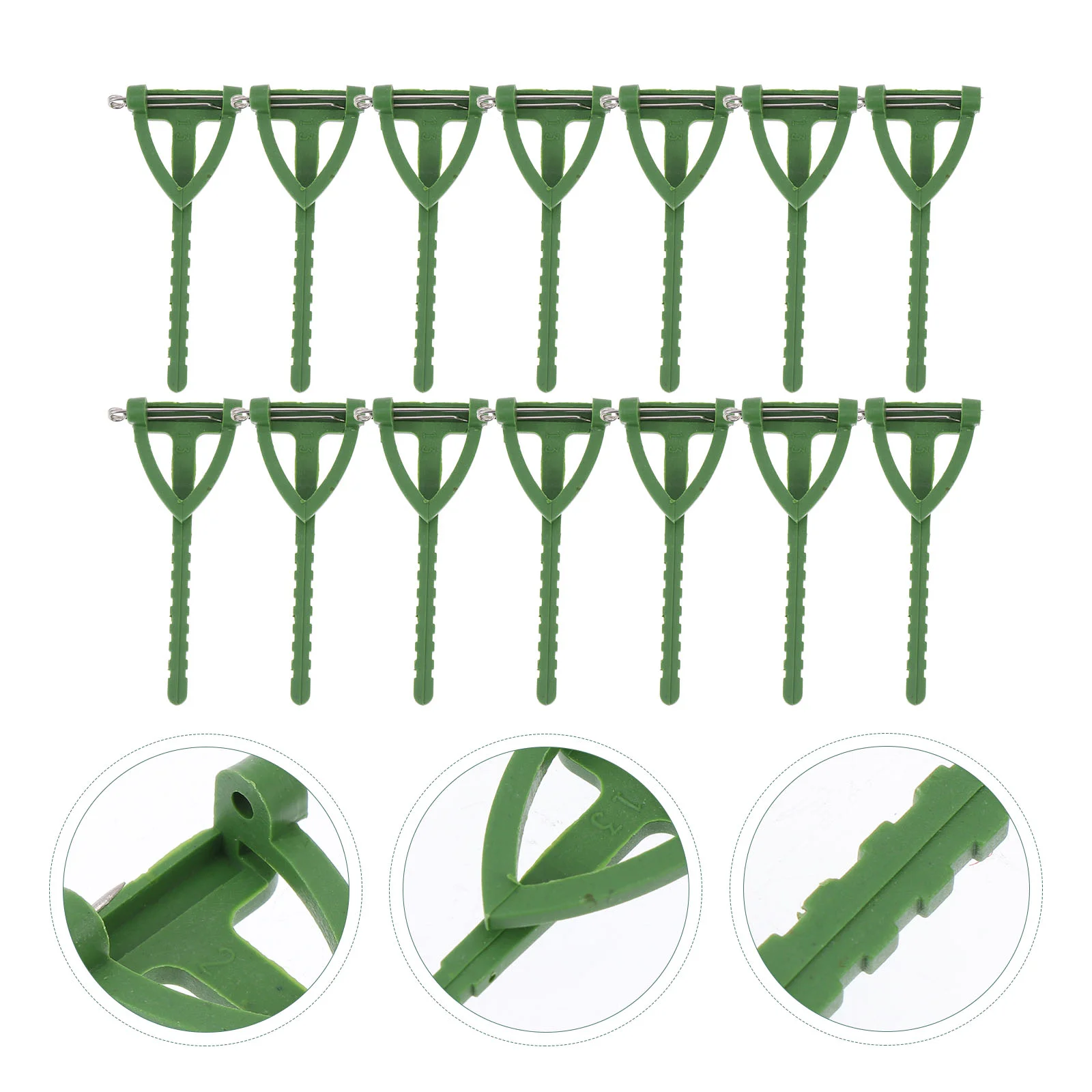 

Fomiyes Lapel Pin 100Pcs TShape Boutonniere Clips Flowers Boutonniere Pin Plant Breastpin Buttonhole Plastic Safety Diy Jewelry