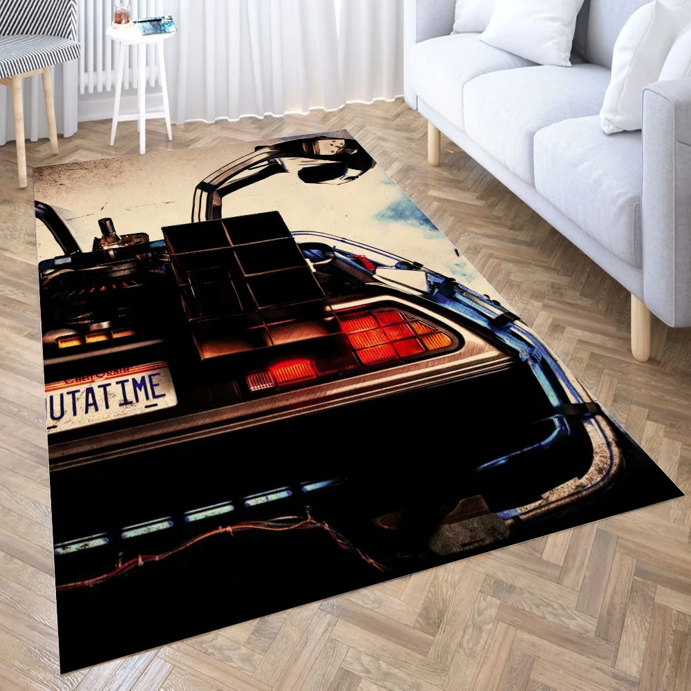 

Back To The Future Carpet Living Room Large Area Rugs Bedroom Carpet Modern Home Living Room Decoration Floor Lounge Rug