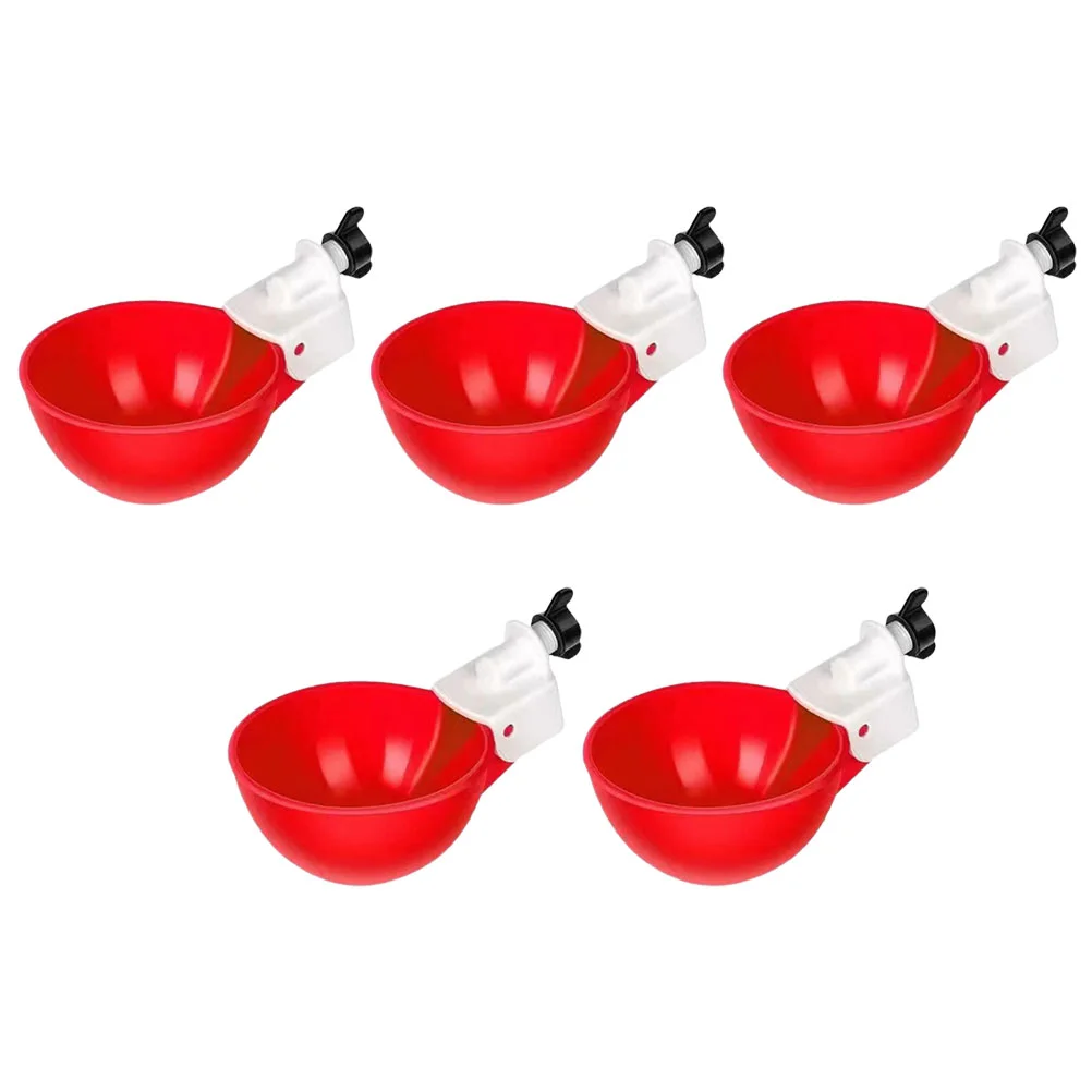 

Chicken Bird Feeder Cups Duck Waterer Replaceable Accessories Cup Household Bowl Function Multi Automatic