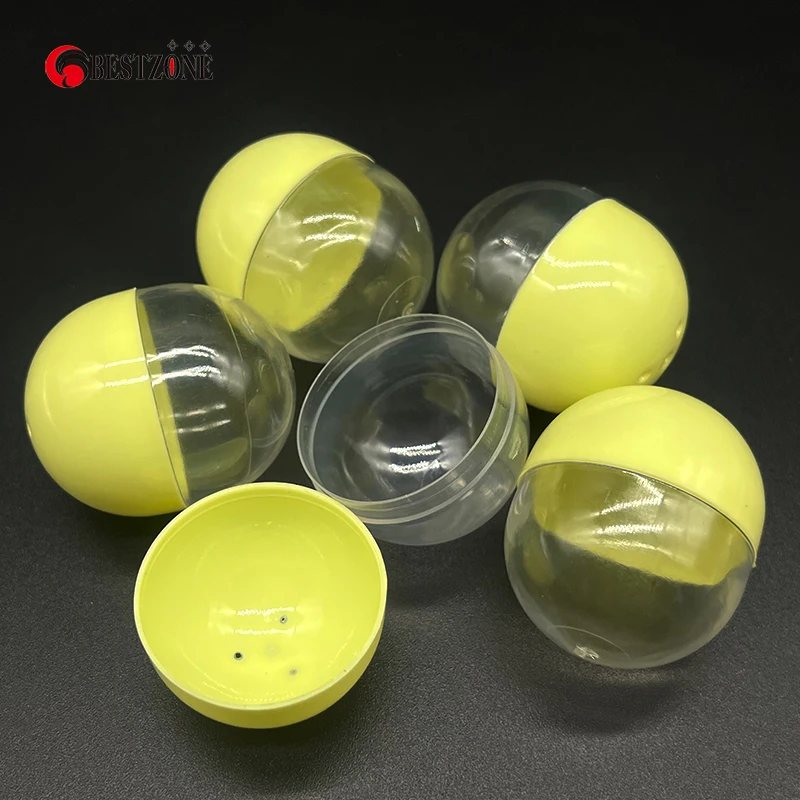 Пластиковые пустые игрушечные капсулы PP + PS 50 шт. диаметр 47x56 мм 1 85*2 2 дюйма