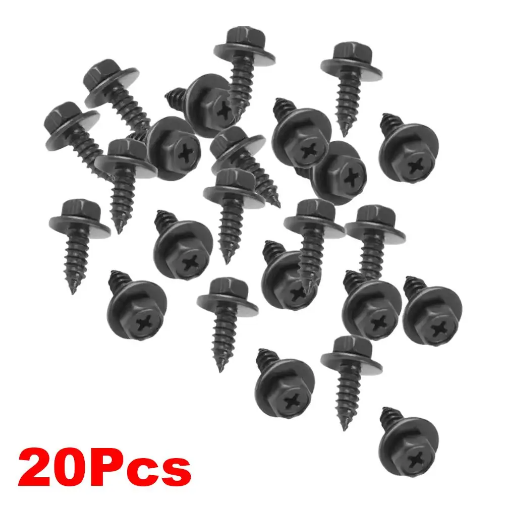 

10-100 шт. винтовой зажим для Toyota 90159 60498, подкладка брызговика автомобиля, фиксатор арки колеса, крепежные зажимы