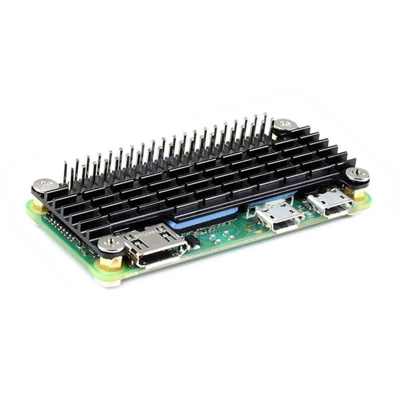 Алюминиевый радиатор для Raspberry Pi Zero 2 Вт/Zero с термопрокладкой W |