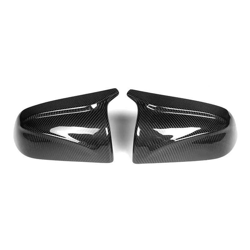 

Fashionable Car Exterior Modification For Tesla Model 3 Carbon Fiber Rearview Mirror Cover 2pcs M Style