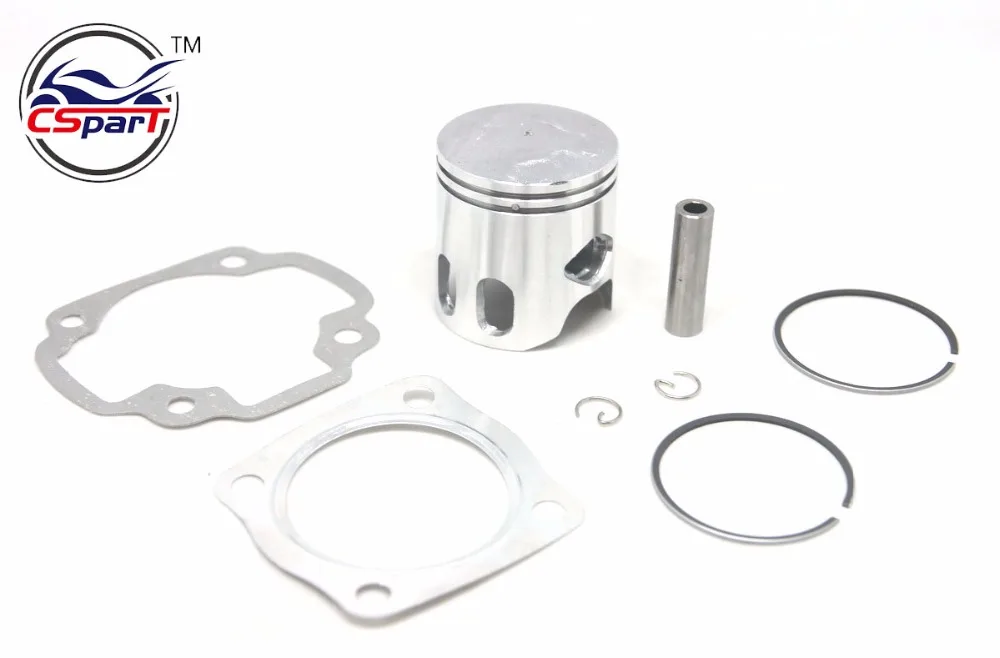

Performance 47MM 12MM Piston Ring Gasket Kit 2 Stroke 70CC JOG 50 50CC MINARELLI 1P40QMB ATV Go Kart Buggy