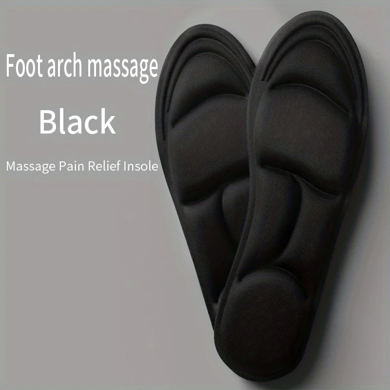 Memory Foam 5D Sport Insoles for Shoes Women Men Deodorant Breathable Cushion Running Insoles For Feet Care Orthopedic Insoles