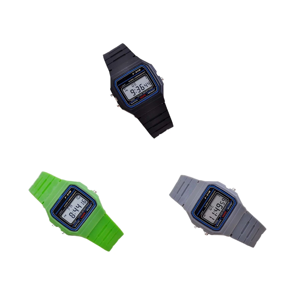

Kids Electronic Watch Replacement Luminous Multifunctional Screen Display Digital Battery Powered Clock Wristwatch