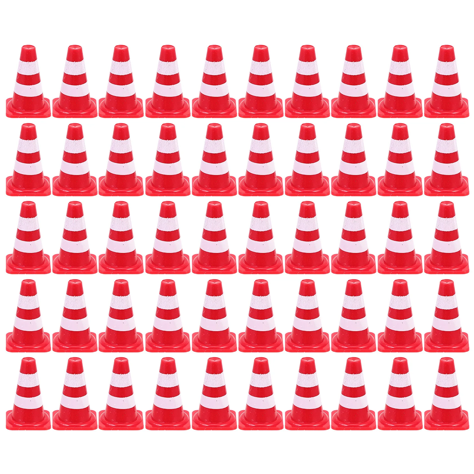 Traffic Cones Mini Roadconstruction Cone Signs Sign Roadblock For Small Simulation Kids Miniature Playset Safety S