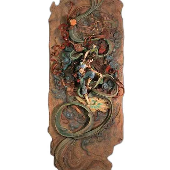 Оптовая продажа оригинальная мультяшная фигурка King of Glory Meet Hu Xuan Diao Chan Art Sculpture