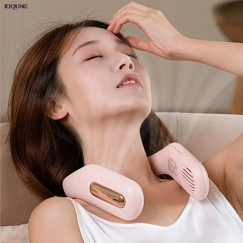 

Hanging Neck Fan Portable Cooling USB Bladeless 360 Degree Neckband 2400mAh Rechargeable Mini Outdoor Sports Fan