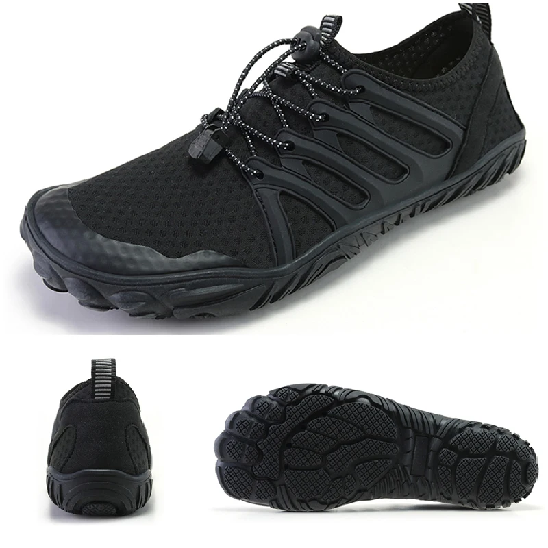 

Мужская акваобувь, Мужская обувь для плавания, уличная Молодежная обувь для любителей босиком, пляжные кроссовки, износостойкая обувь для ф...