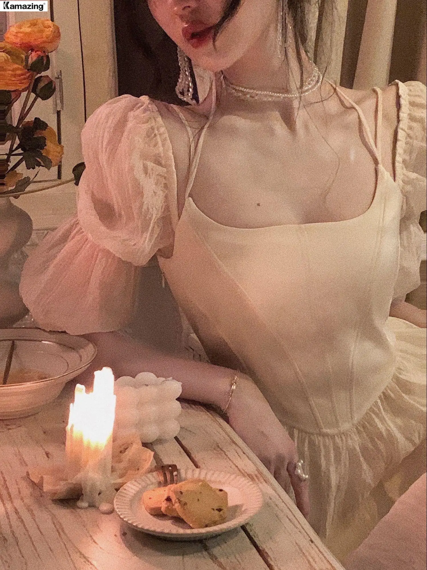 Летние французские женские элегантные вечерние платья миди для выпускного