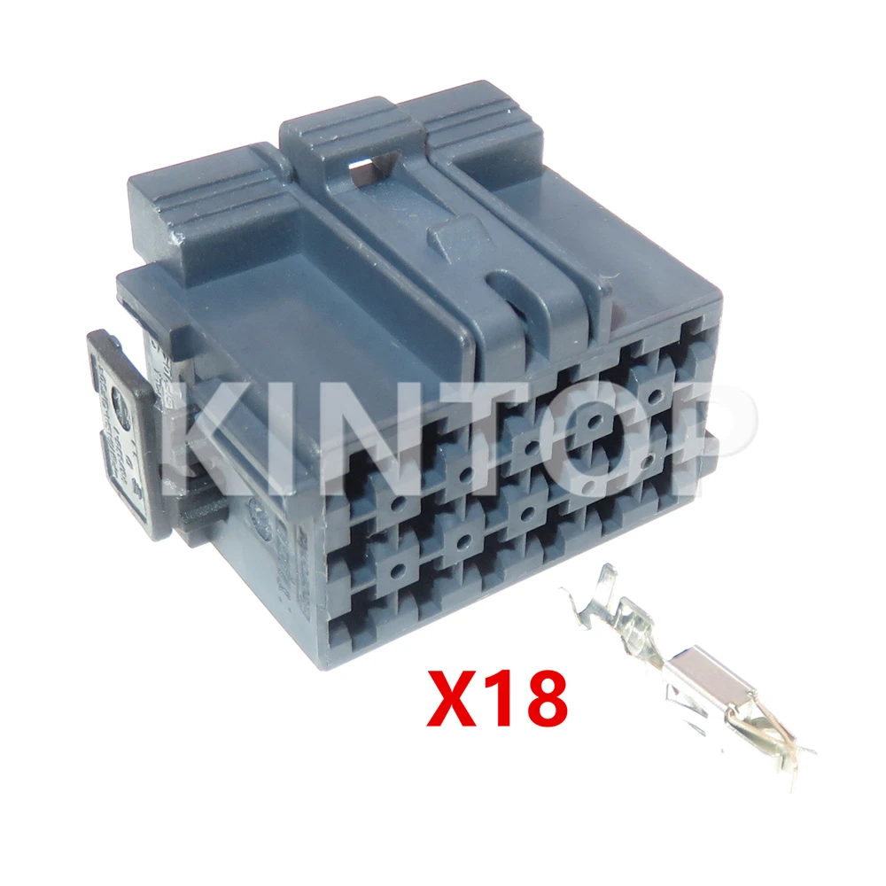 1 компл. 18 контактов Автомобильный Электрический Разъем Автомобильный штекер гнездовой разъем 1-967624-1 1 1-967629-1 Автомобильный разъем