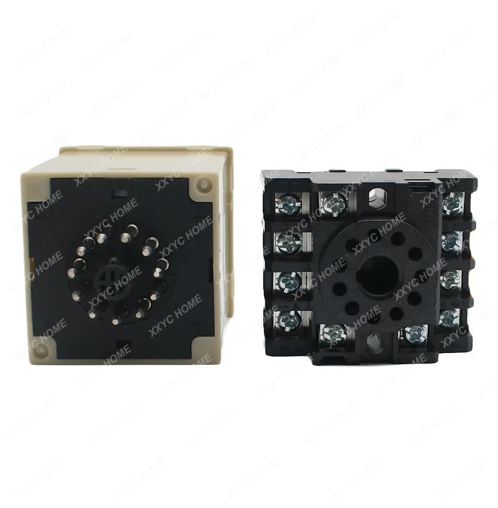 H3CR-A 11-контактное реле времени переменного тока 100-240 В H3CR series 12 постоянного 24 24-220