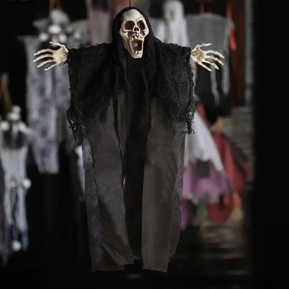 

Halloween Creator Versatile Halloween Hanging Ghost Decor for Parties Haunted Houses Spooky Room Decor Realistic for Halloween