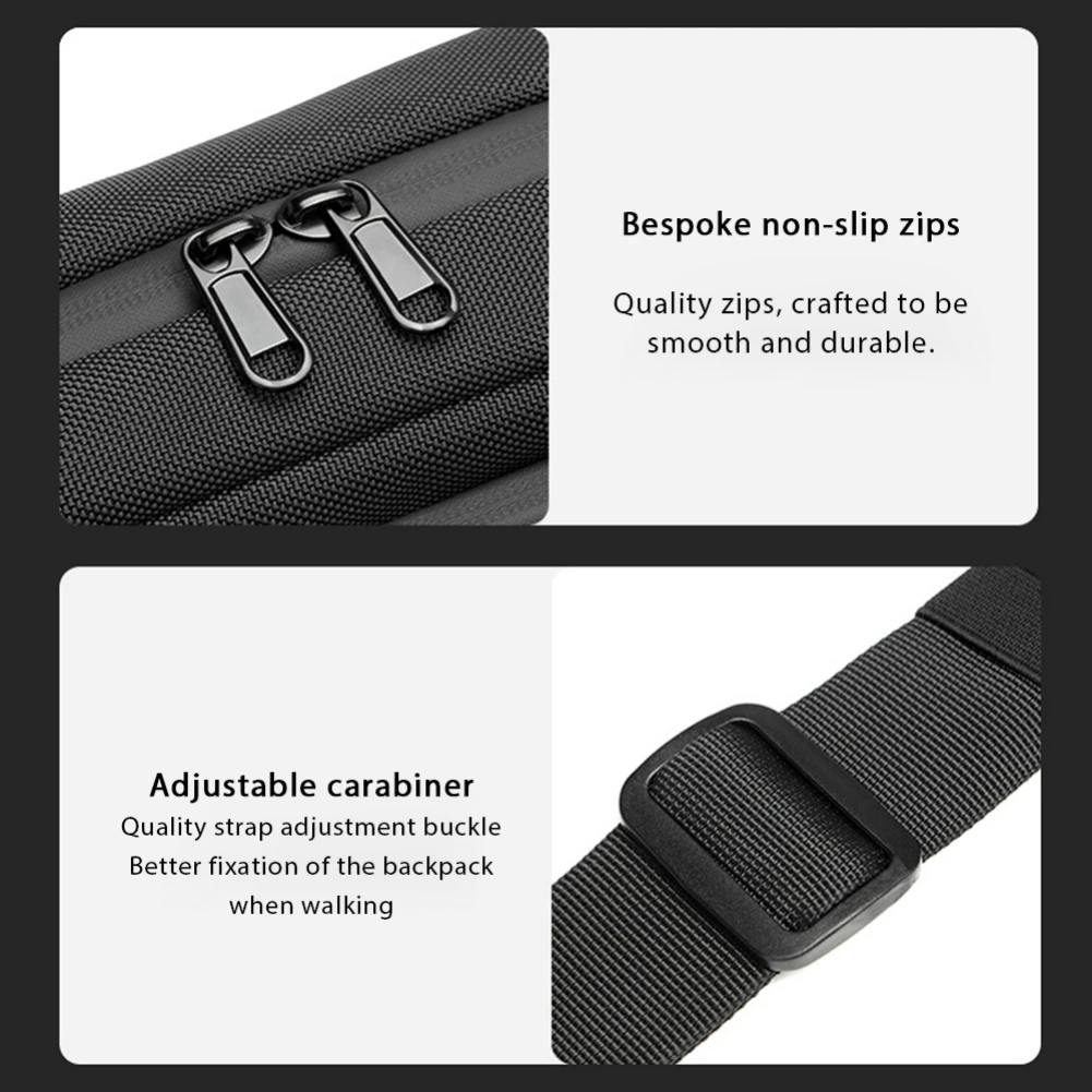 Men Waist Bag Waterproof Handbag Chest Bag Multifunctional Large Capacity Casual Fanny Pack Male sports cycling Fanny Pack