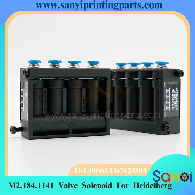 Высокое качество 1 шт. M2.184.1141 соленоид клапана V-2000-4-QS-4-SA для деталей печатной