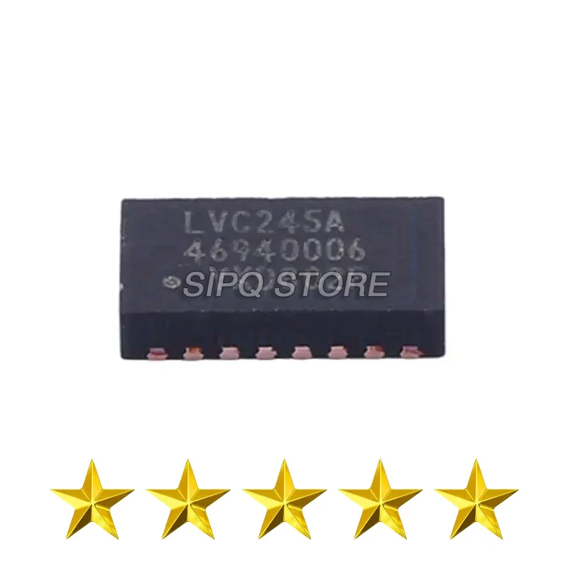 

10 шт./партия, модель 74LVC245ABQ, модель 115 74LVC245ABQ DHVQFN-20 (2,5x4,5), абсолютно новый и оригинальный Оригинальный оригинальный товар