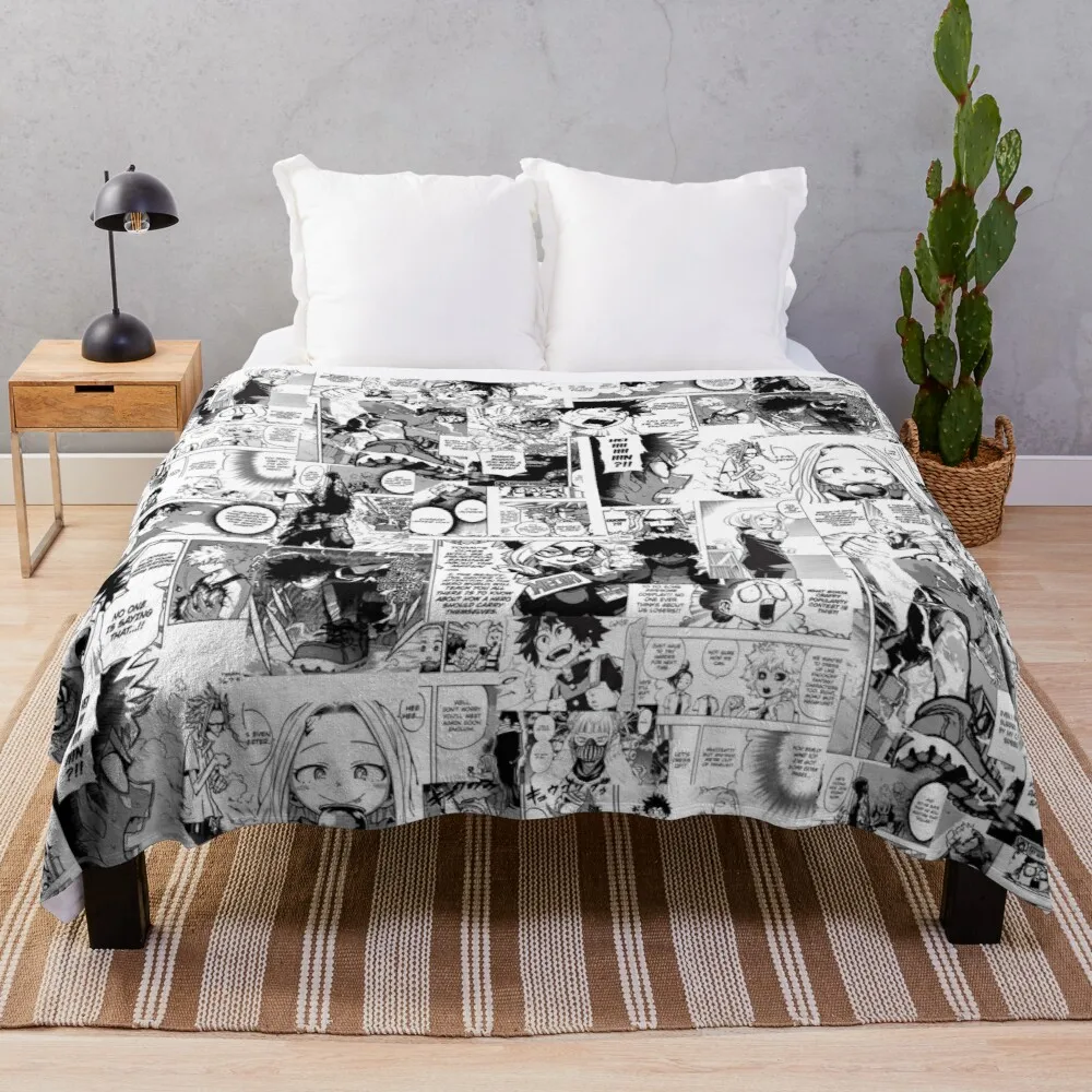 

Роскошное толстое Флисовое одеяло с коллажем моя геройская академия