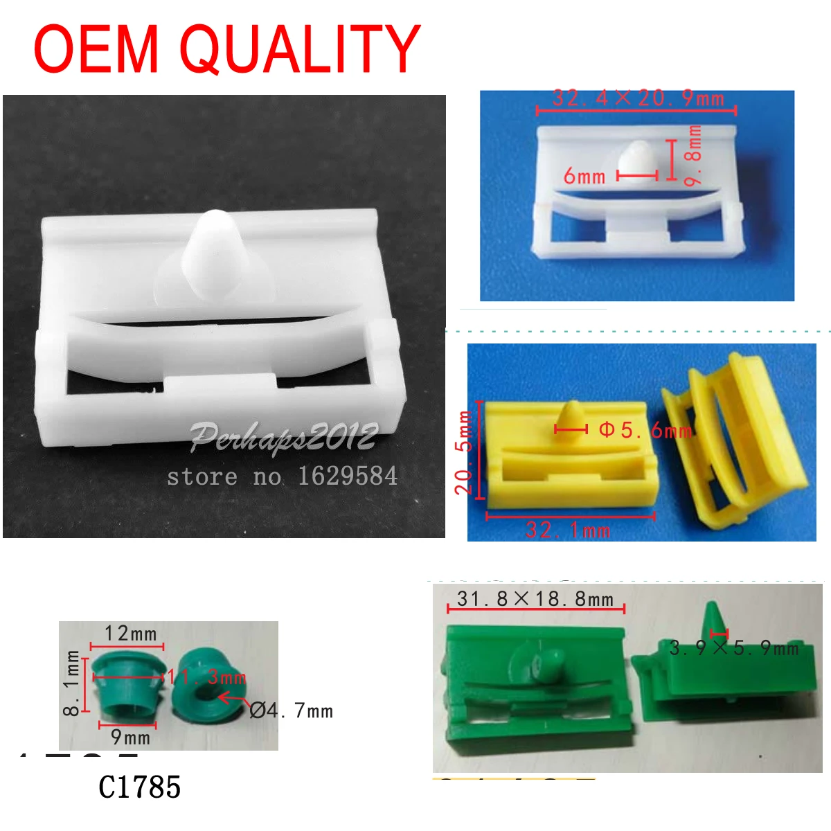 

4/4 комплекта/100x OEM для BMW E36 E46 E90 E91 3 серия рокерная панель дверной порог литье клипса фиксатор 51718184574