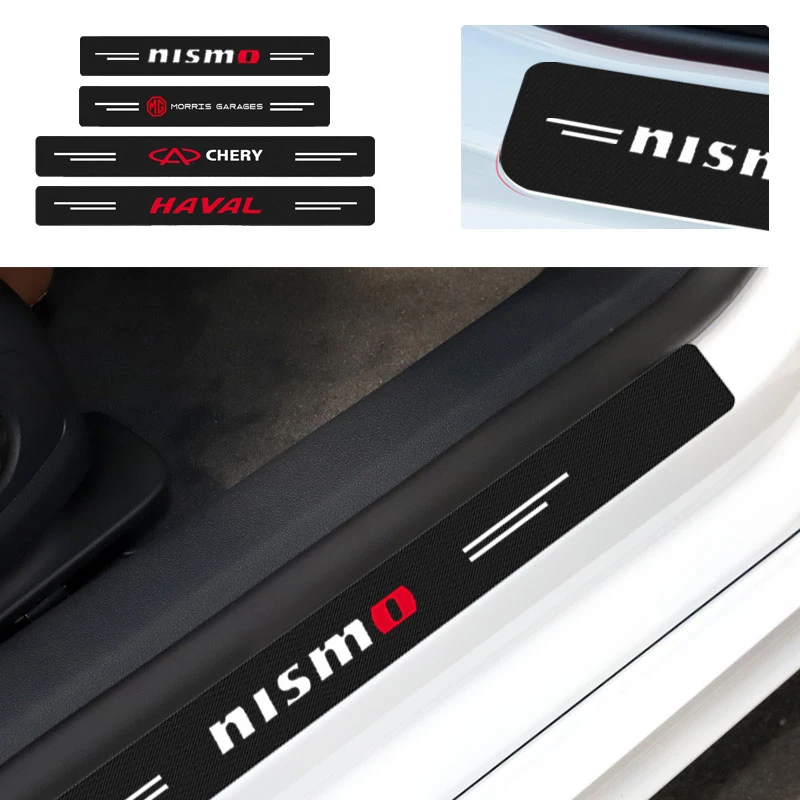 

Car Threshold Door Sill Protector Anti Scratch for Dacia Duster Logan Sandero 2 Mcv Sandero MK Cilo Stepway Dokker Car Decor