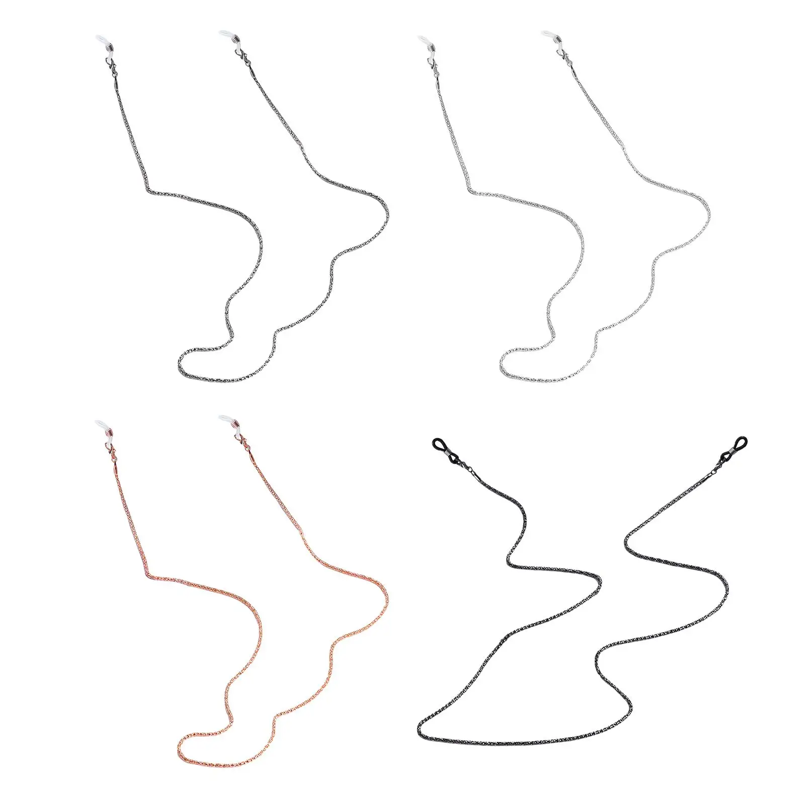 

Fashion Reading Glasses Chain Necklace Eyewear Lanyard Alloy String Cord