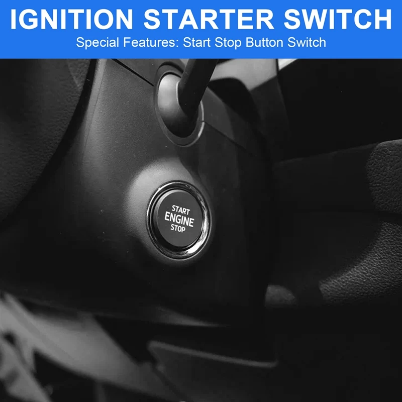 Car Engine Start Stop Button Switch One-Key For Skoda Octavia 2017-2020 5ED905217
