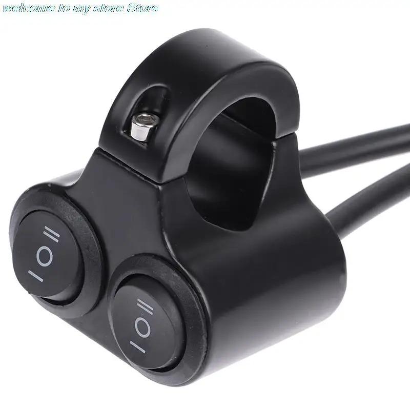 

Новый переключатель управления на руль мотоцикла с двумя кнопками управления лампой