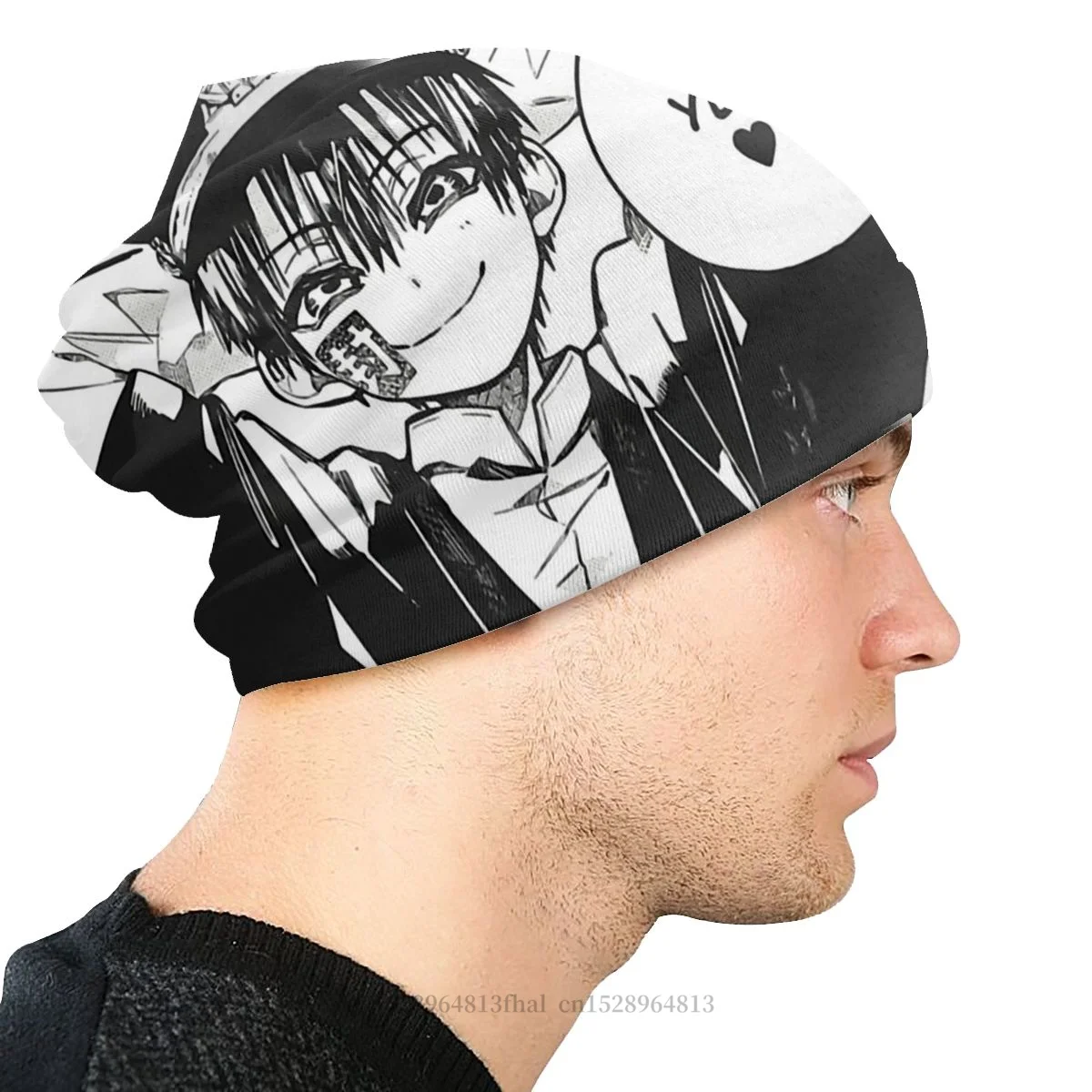 Унитазная обтягивающая шапочка Hanako-kun мужская осенне-Весенняя тонкая шапка